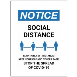 6" x 8" PVC Sign with Logo  6" x 8" PVC Sign with Logo