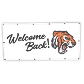 18 Oz. Double-Sided Scrim Vinyl Banner (3'x6') with Logo