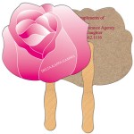 Logo Branded Flower Recycled Hand Fan