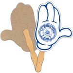 Custom Printed Mitten Recycled Hand Fan