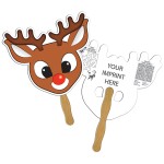 Personalized Rudolph Fan
