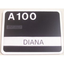 Custom 6" x 6" - Customizable Printed Sign with Standoffs  Custom 6" x 6" - Customizable Printed Sign with Standoffs