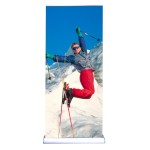 Personalized Deluxe Retractable Banner Stand 33.5" x 80"