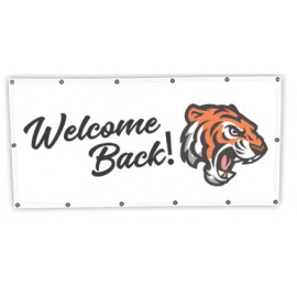 18 Oz. Single-Sided Scrim Vinyl Banner (10'x4') with Logo  18 Oz. Single-Sided Scrim Vinyl Banner (10