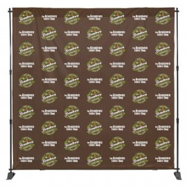 Promotional 8ft X 8ft Step & Repeat Fabric Banner