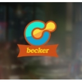 Die-Cut Window Decals (Opaque) 1' x 1' with Logo