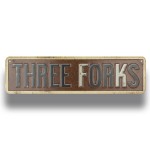 Custom Embossed Street Sign - 5"x24" (4 Color Process) with Logo