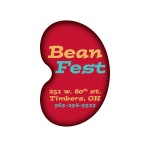 Bean Hand Fan Without Stick with Logo