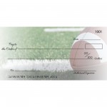 Custom Football Big Checks with Logo