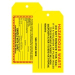 Tear Resistant Tag | Rectangle w/Clipped Corners | 3" x 6" with Logo
