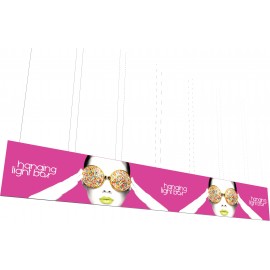 Vector Frame Hanging Light Box 40ft x 6ft with Logo