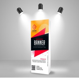 Fabric Pop Up Light Box Display - 3 Ft (Single sided) with Logo