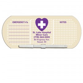 Band Aid/ Pill Offset Printed Memo Board with Logo