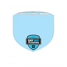 Personalized Shield Offset Printed Memo Board