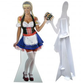 Personalized 16" x 32" Corrugated Plastic Standee Cutout  Personalized 16" x 32" Corrugated Plastic Standee Cutout
