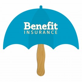 Custom Umbrella Fast Hand Fan (1 Side) 1 Day