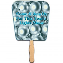 Tapered Square Hand Fan with Logo