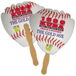 Glove Fast Hand Fan (2 Sides) 1 Day Logo Branded