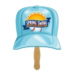 Logo Branded Baseball Cap Fast Hand Fan (1 Side) 1 Day