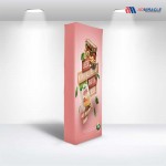 Customized Straight Fabric Popup Displays (Fabric + Display) 2.5ft