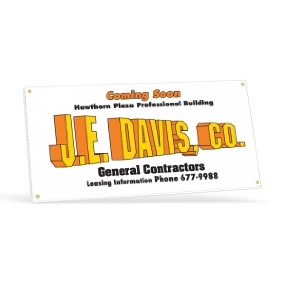 Corrugated Plastic Sign | 48" x 72" | 1 Side with Logo