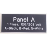 1" x 3" - Acrylic Signs with Logo