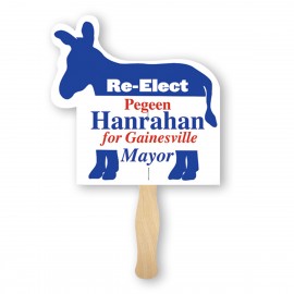 Personalized Lightweight Donkey Shape Hand Fan  Personalized Lightweight Donkey Shape Hand Fan