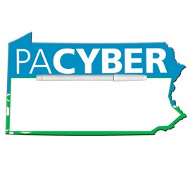 Logo Branded Pennsylvania State Offset Printed Memo Board