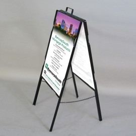 24"X36" Steel A-Frame Signs With Graphic Inserts with Logo