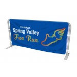 Logo Branded 10-ft. Outdoor Universal-Fit Barricade Banner