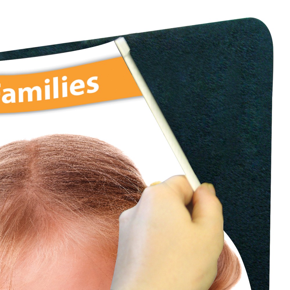 Detachable Graphic Panel for 4' Tabletop Displays with Logo Detachable Graphic Panel for 4' Tabletop Displays with Logo
