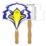 Bird Hand Fan Full Color (2 Sides) Custom Printed