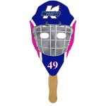 Hockey Mask Fast Hand Fan (1 Side) 1 Day Logo Branded