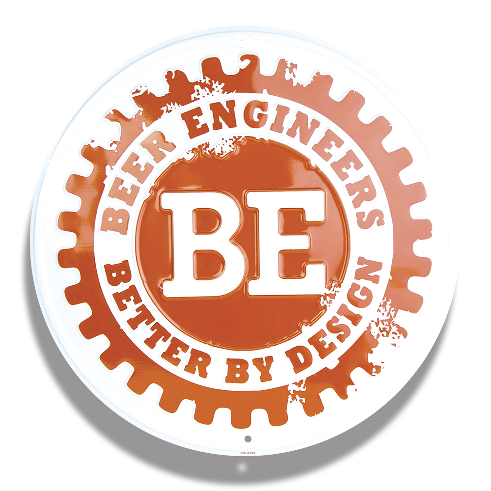 Custom Embossed Metal Circle Sign (18" Diameter) Custom Imprinted Custom Embossed Metal Circle Sign (18" Diameter) Custom Imprinted