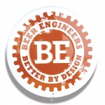 Custom Embossed Metal Circle Sign (18" Diameter) Custom Imprinted