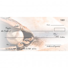 Custom Baseball Glove Big Checks with Logo