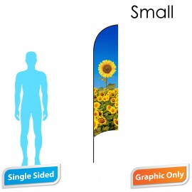 Logo Branded 9' Shark Flag - Single Sided (Print Only) - Made in the USA  Logo Branded 9