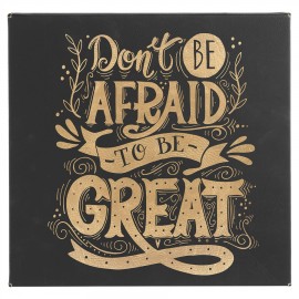 14" x 14" - Premium Leatherette Signs or Wall Dcor with Logo