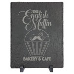 Customized 7" x 9" - Rectangle Slate Standing Sign