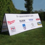 Pop Up Banner with Logo