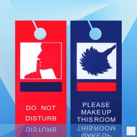 Customized Hang Tags Door Hanger 4 5/16'' x 8 11/16''  Customized Hang Tags Door Hanger 4 5/16