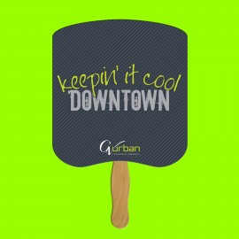 Promotional Bread Slice Hand Fan