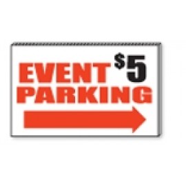 Corrugated 4 Color Process Signs (18"x 12") with Logo