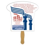 Mushroom Fast Hand Fan (1 Side) 1 Day Custom Imprinted