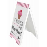 Apex Plastic A-Frame Display with Logo