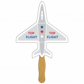 Airplane Hand Fan with Logo