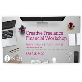 Promotional Custom Digital Indoor/Outdoor Vinyl Banner (4