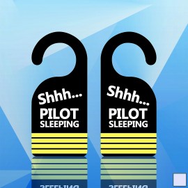 Promotional Hang Tags Door Hanger 4'' x 9 1/16''