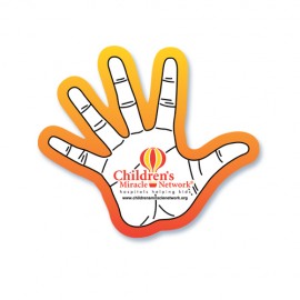 Customized Hand Shape Paper Hand Fan W/out Stick  Customized Hand Shape Paper Hand Fan W/out Stick