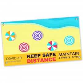 Custom 48" Medium Banner - All Over Dye Sub